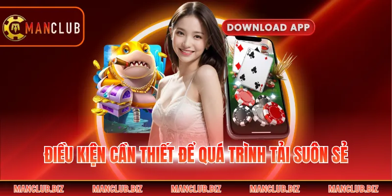 Điều kiện cần thiết để quá trình tải suôn sẻ